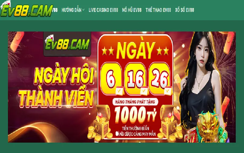 EV88 - Thiên đường giải trí cá cược trực tuyến đỉnh cao