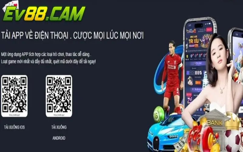 Hướng dẫn tải app EV88 chỉ với quét mã QR nhanh chóng